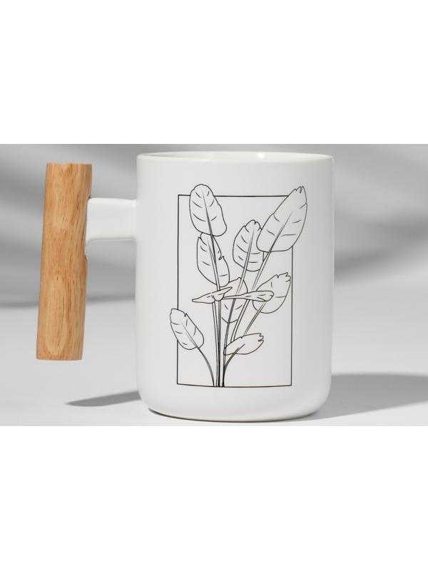 Кружка «Листья», 400 мл