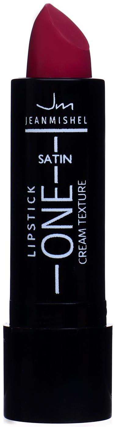 Помада для губ JEANMISHEL SATIN CREAM TEXTURE тон 24 темный терракотовый, 14 г