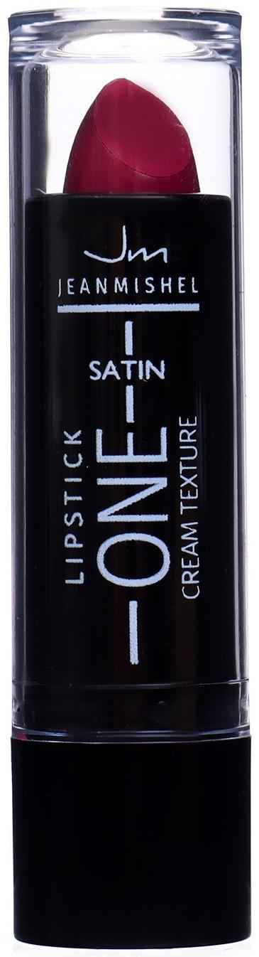 Помада для губ JEANMISHEL SATIN CREAM TEXTURE тон 24 темный терракотовый, 14 г