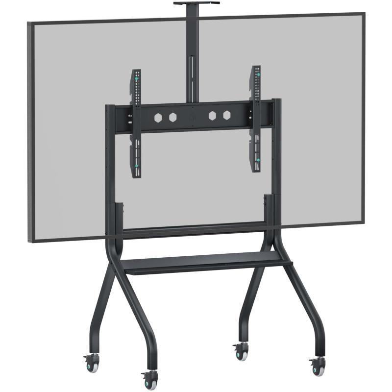 Стойка Onkron для телевизора с кронштейном 60-120, мобильная, черн TS2080