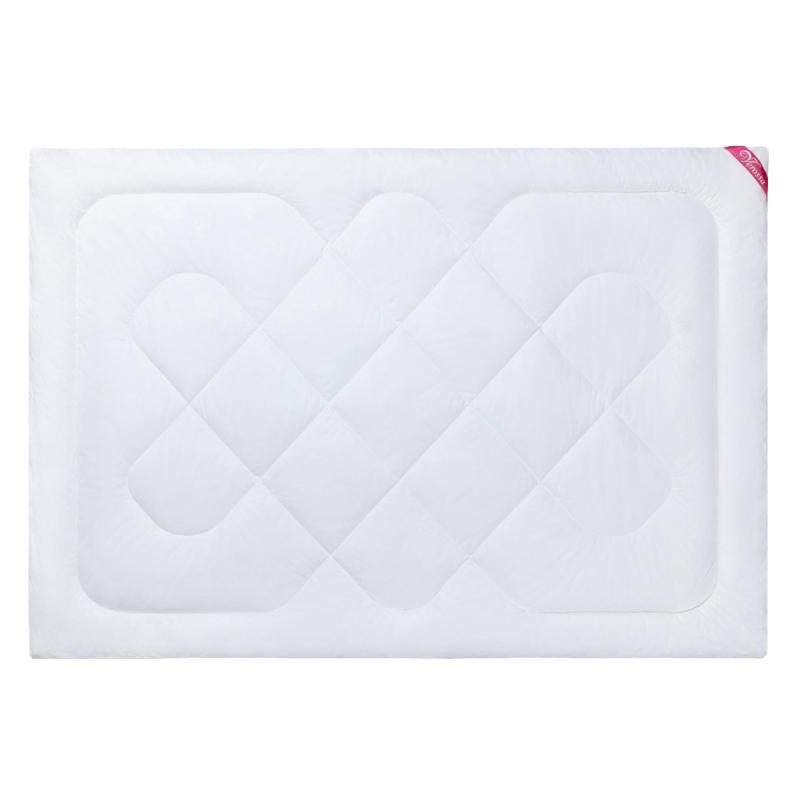 Одеяло 200х220см, Стежка, (Зам. лебяжьего пуха/ХБ ткань), 150г/м2, Огурцы