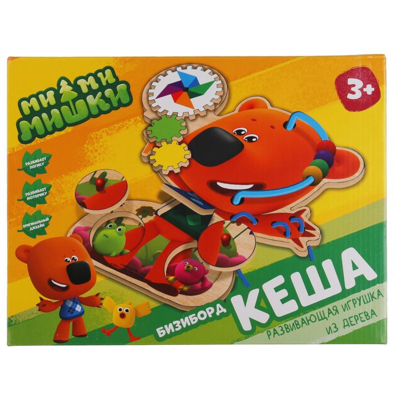 Игра Игрушка деревянная Ми-ми-мишки бизиборд кеша Буратино,315515