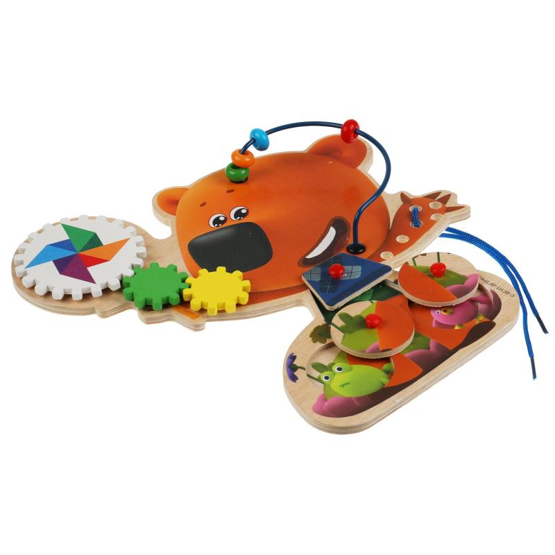 Игра Игрушка деревянная Ми-ми-мишки бизиборд кеша Буратино,315515