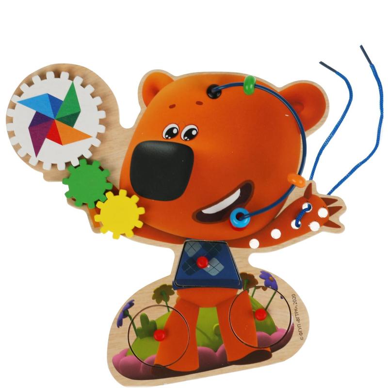 Игра Игрушка деревянная Ми-ми-мишки бизиборд кеша Буратино,315515