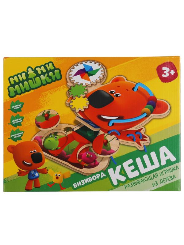 Игра Игрушка деревянная Ми-ми-мишки бизиборд кеша Буратино,315515