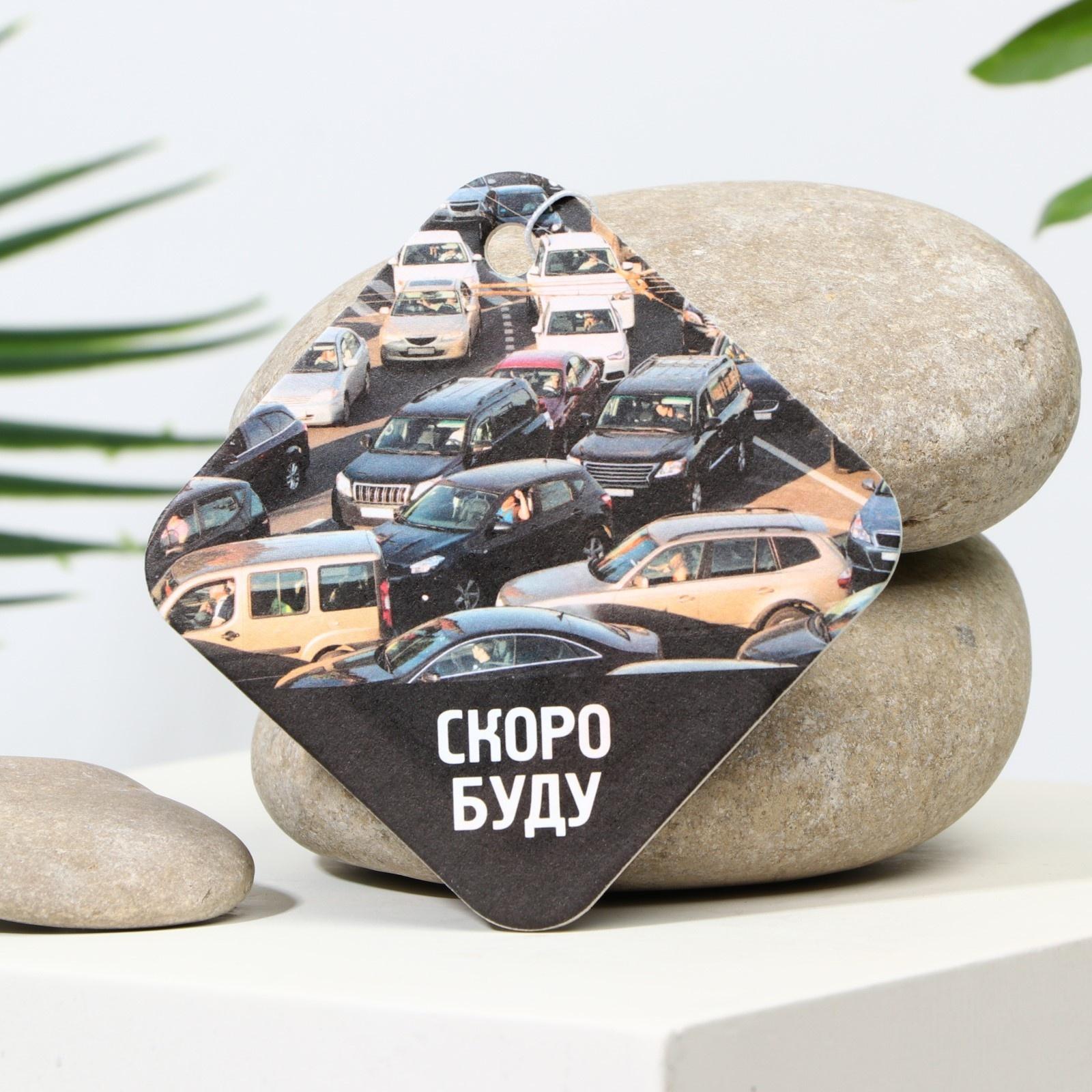 Ароматизатор в авто «Скоро буду», аромат: антитабак