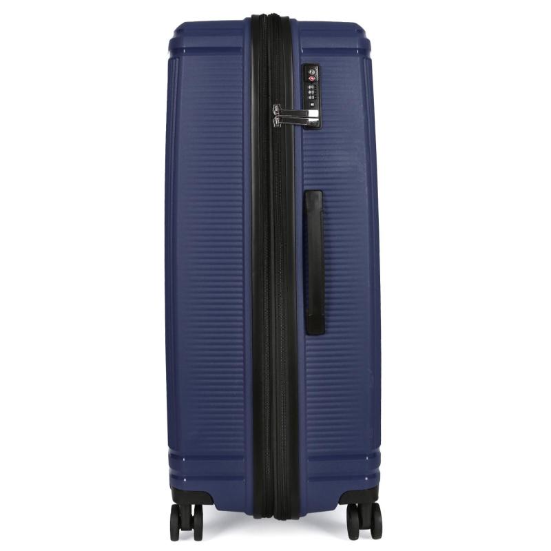 Чемодан 4-х колесный 100% полипропилен, 32х51х76, FABRETTI,EN9530-28-8