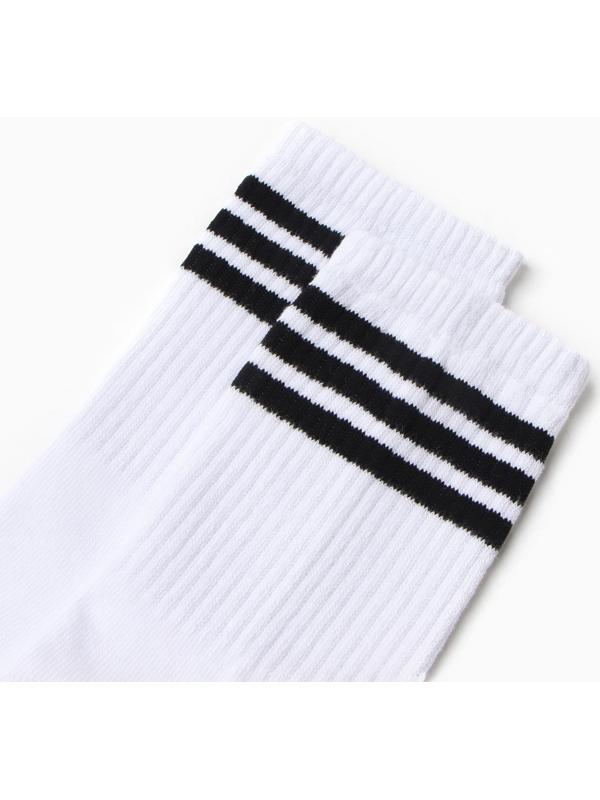 Носки женские, цвет белый, размер 25