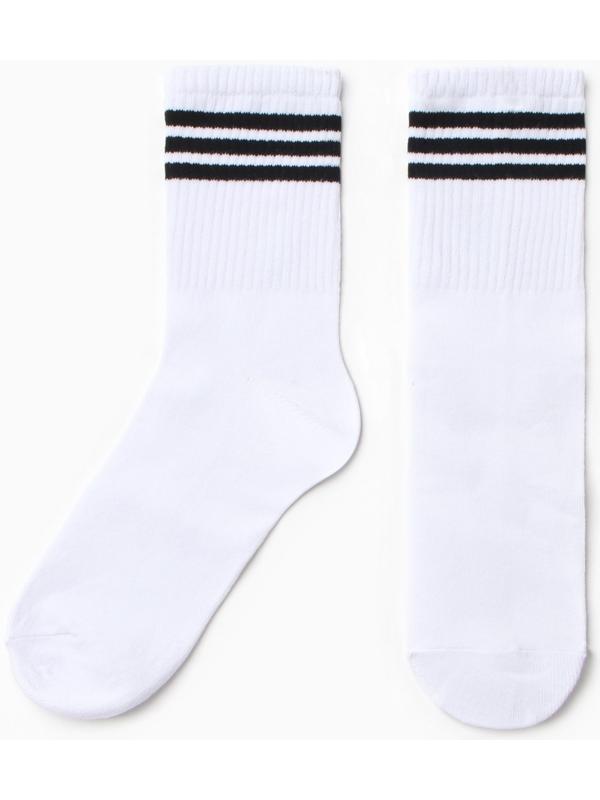 Носки женские, цвет белый, размер 25