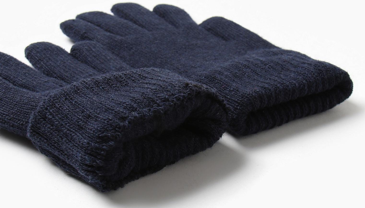 Перчатки мужские , цвет синий, размер 11