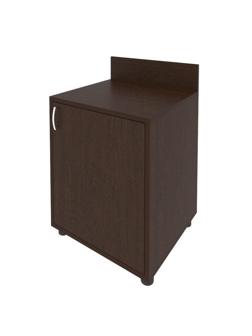 Мебель для гостиниц_LIGHT Тумба с полкой и бортиком С-Т-60 (Пр) венге