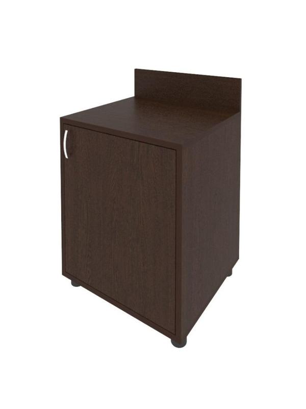 Мебель для гостиниц_LIGHT Тумба с полкой и бортиком С-Т-60 (Пр) венге
