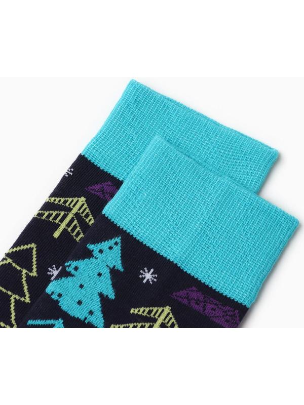 Носки мужские, цвет синий, размер 29-31