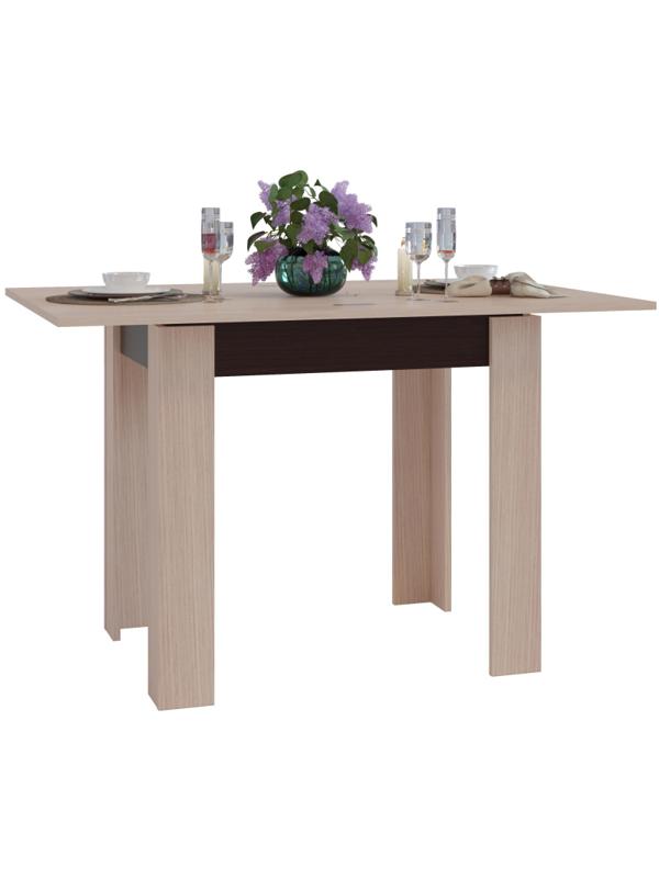Стол обеденный Сокол СО-1  Венге/беленый дуб