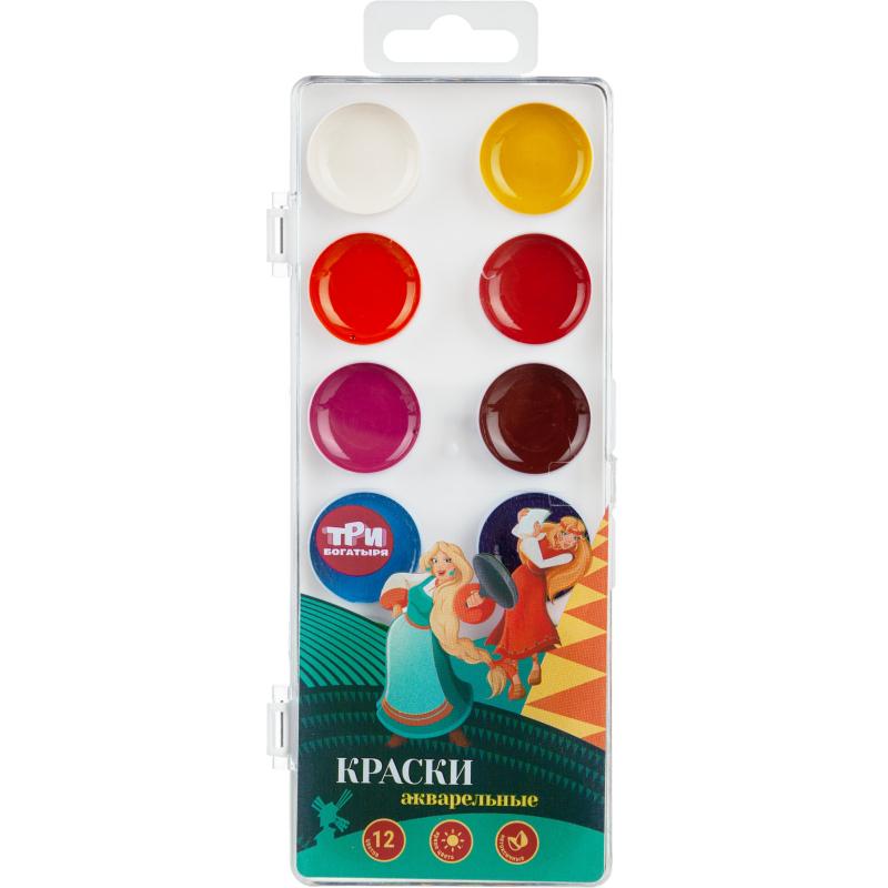 Набор школьный для рисования КОМУС Три Богатыря 5 предметов