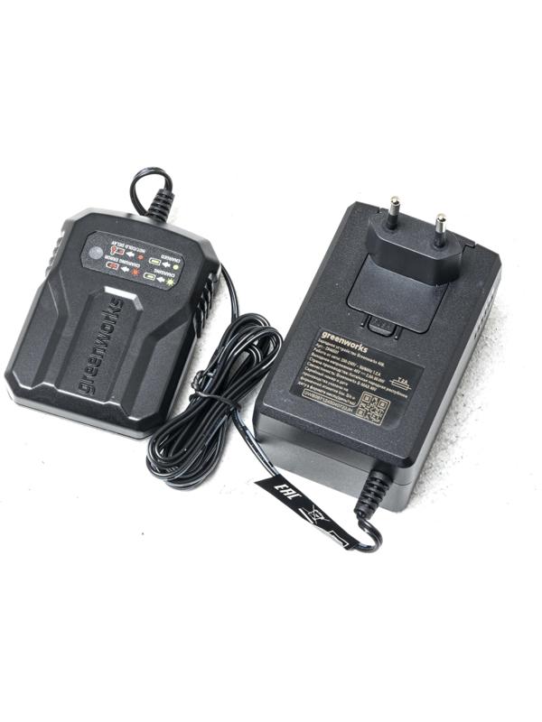 Зарядное устройство Greenworks G40UCM2M, 40V, 2A (2946507)