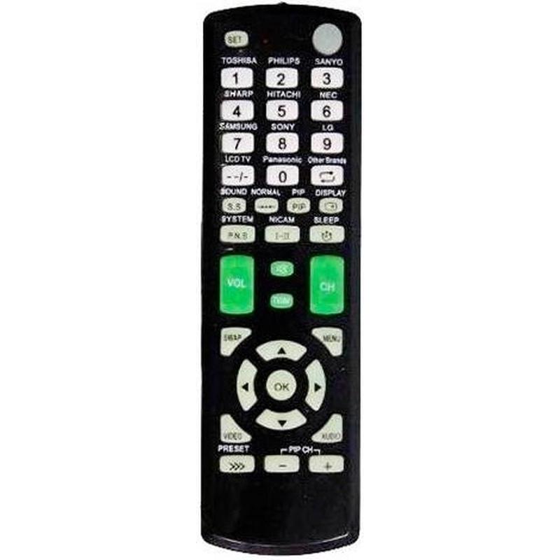 Пульт ДУ Rexant RX-E877 (38-0015) универсальный для TV