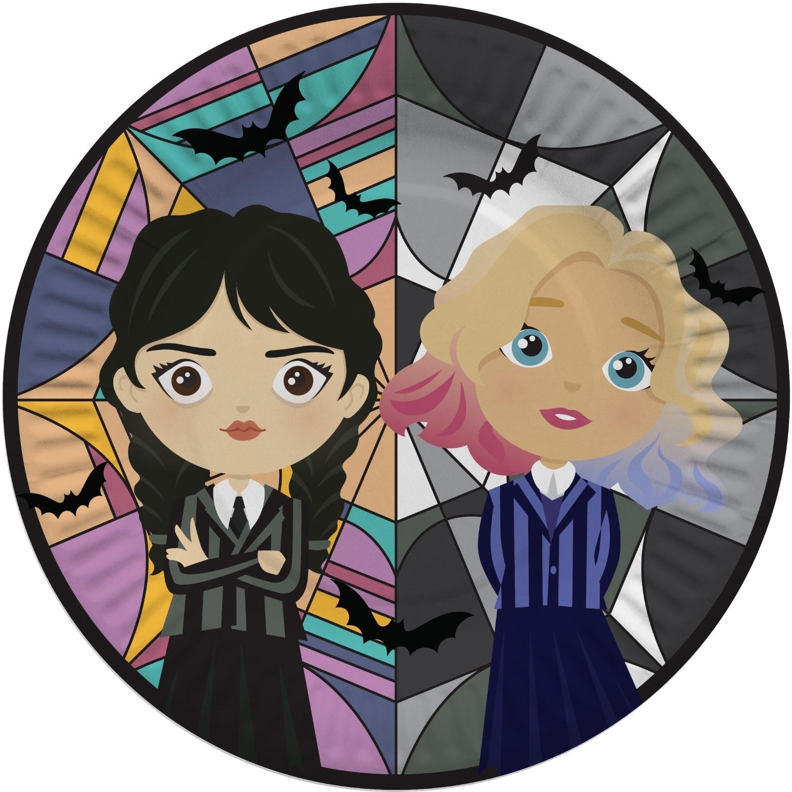 Тарелка бумажная «Мрачная стори. Подружки», в наборе 6 шт., 18 см