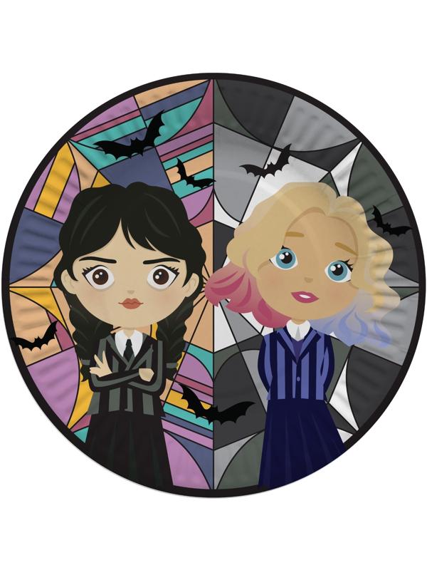 Тарелка бумажная «Мрачная стори. Подружки», в наборе 6 шт., 18 см