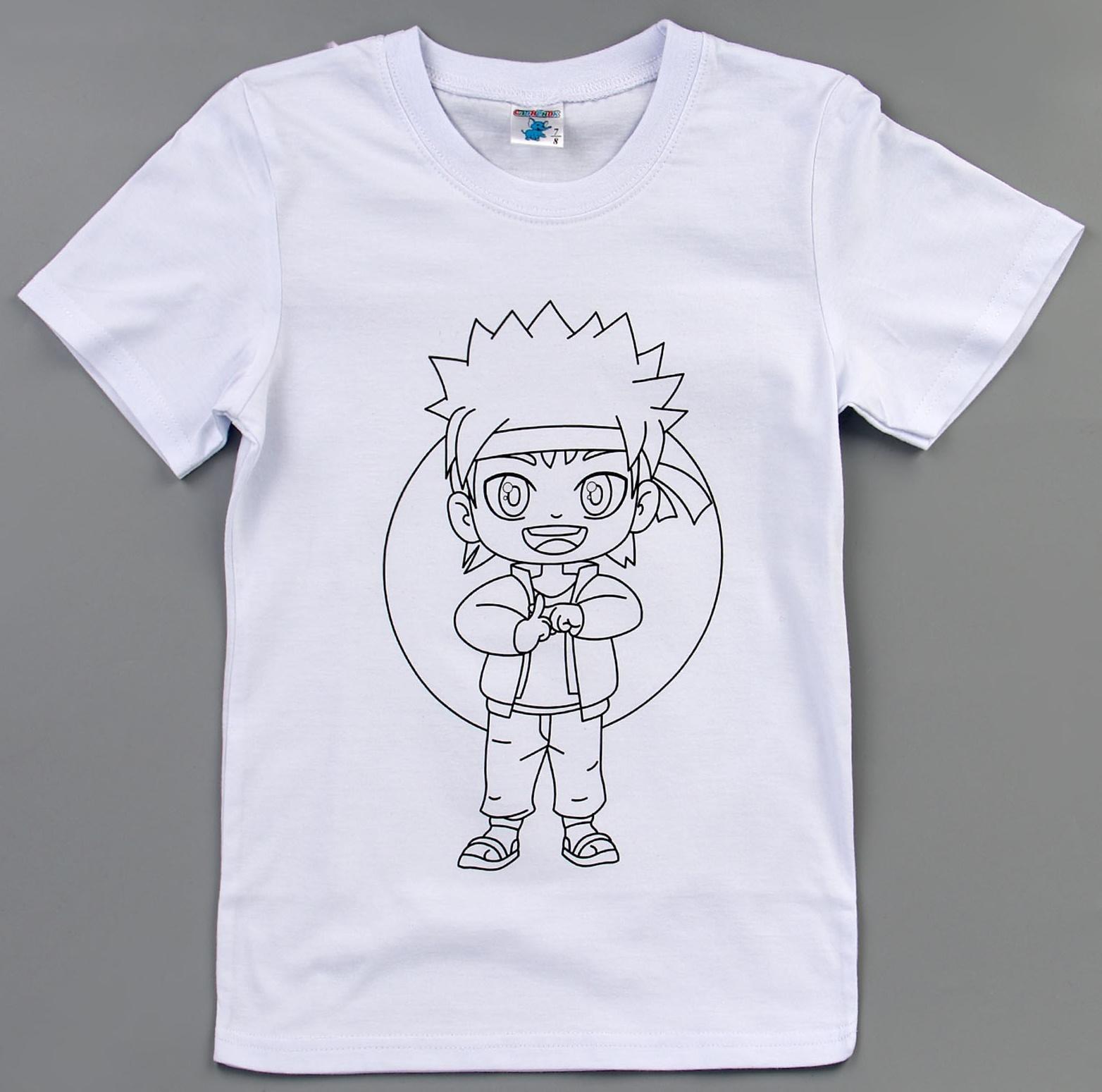 Набор для творчества футболка-раскраска «Мальчик лис », размер 140-146 см