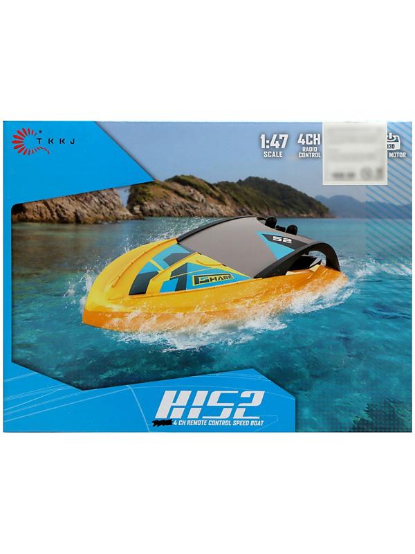 Катер «Быстрый», радиоуправление, плавает