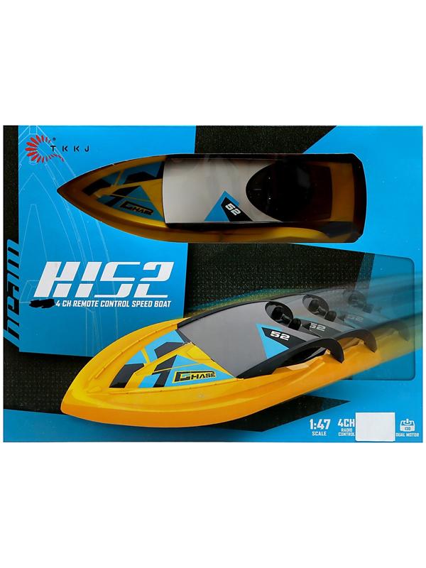 Катер «Быстрый», радиоуправление, плавает