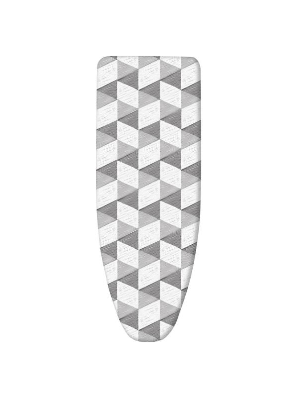 Чехол для гладильной доски универс.Nika ЧПД1 поролон.1300х420 со штрихами