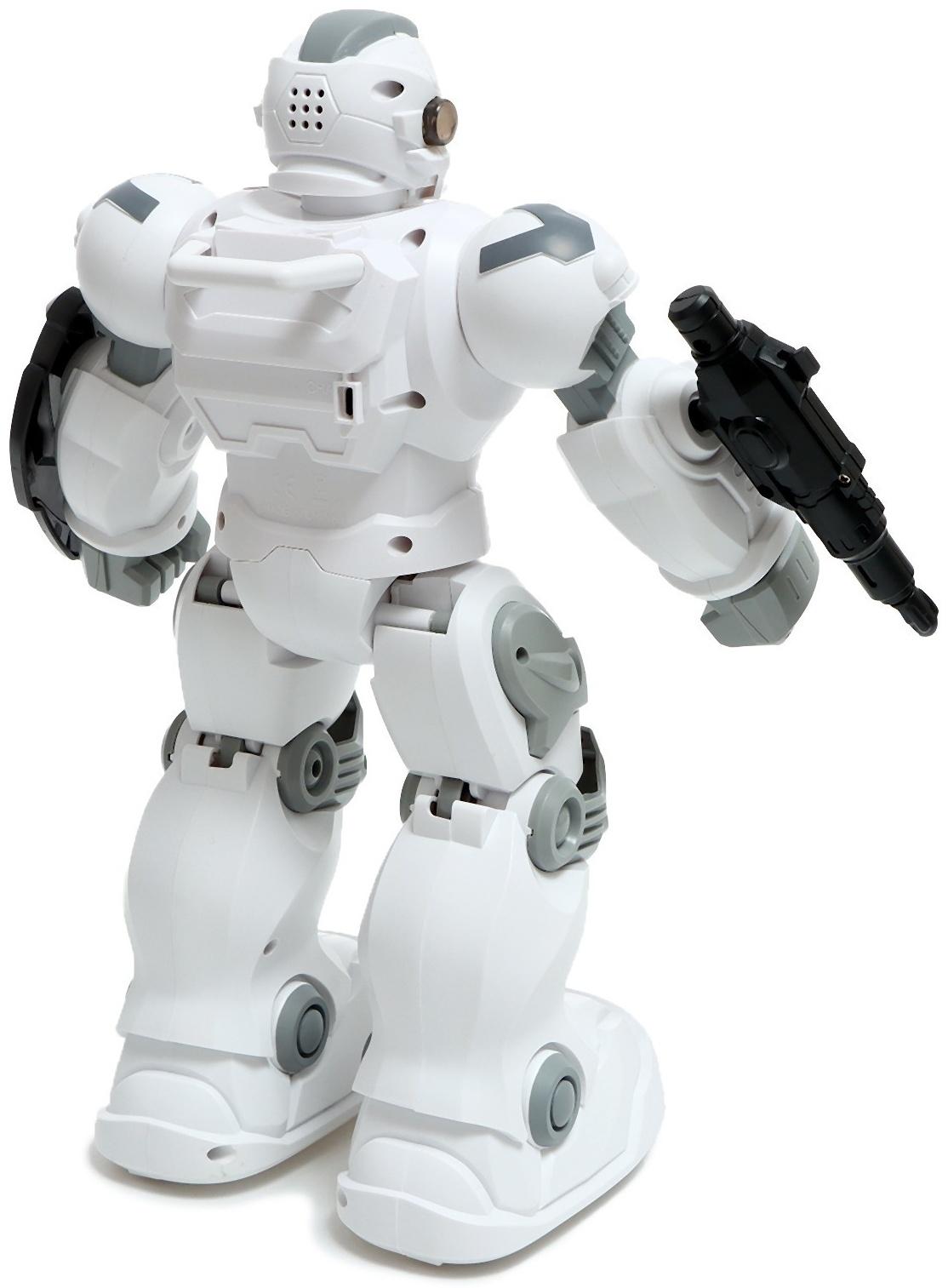 Робот «Гардиан», радиоуправляемый, жесты, свет, звук, с аккумулятором