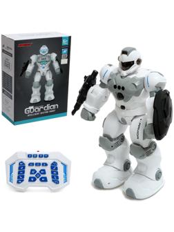 Робот «Гардиан», радиоуправляемый, жесты, свет, звук, с аккумулятором