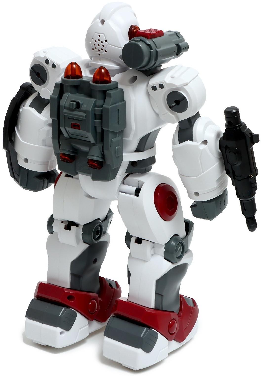 Робот «Гориллабот», радиоуправляемый, пар из пушки, свет, звук, с аккумулятором