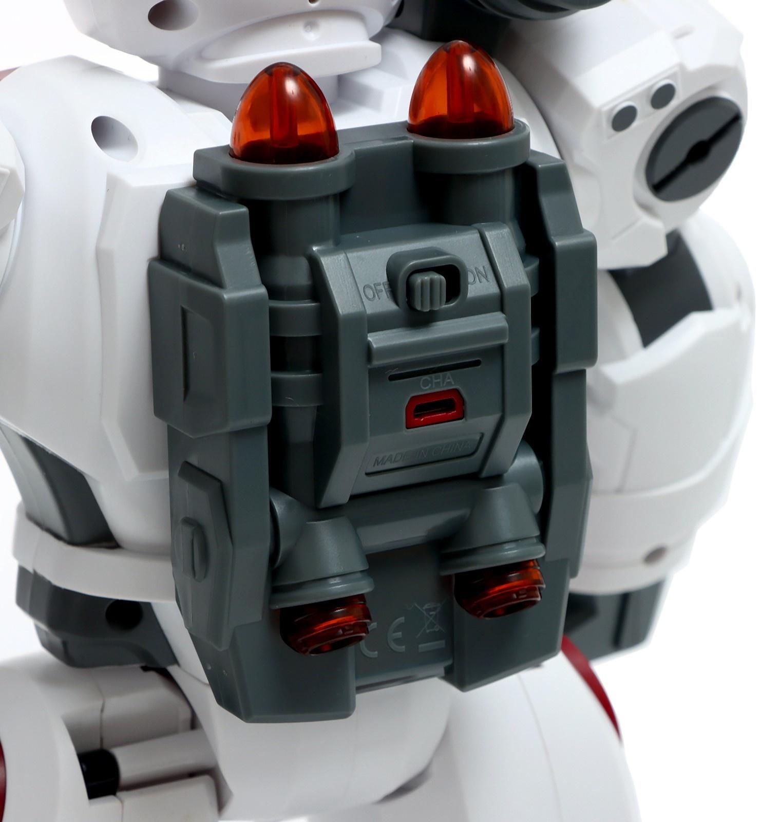 Робот «Гориллабот», радиоуправляемый, пар из пушки, свет, звук, с аккумулятором