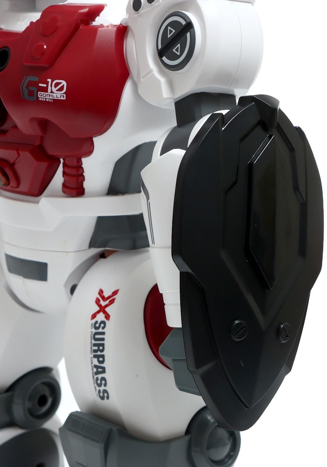 Робот «Гориллабот», радиоуправляемый, пар из пушки, свет, звук, с аккумулятором