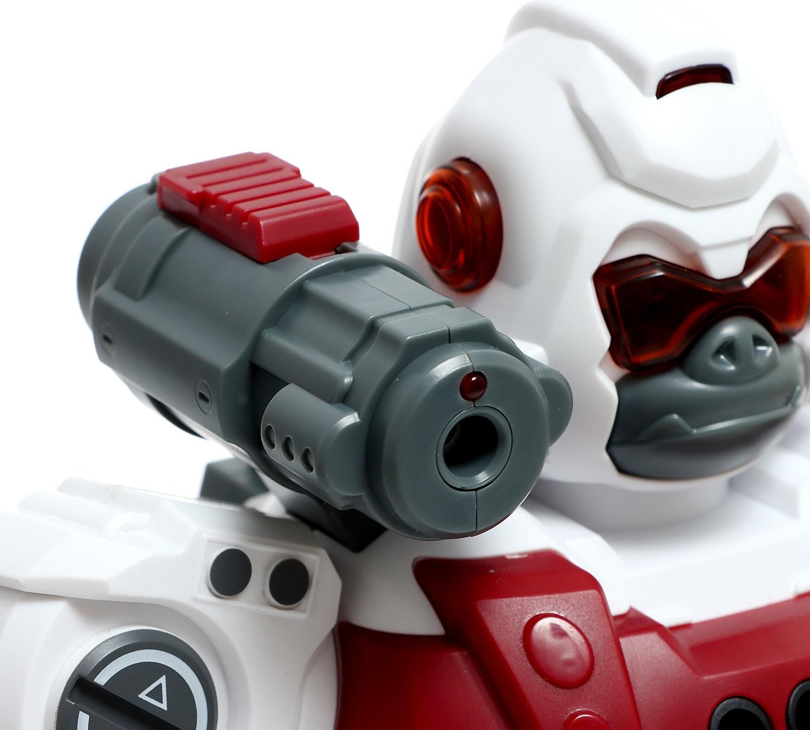 Робот «Гориллабот», радиоуправляемый, пар из пушки, свет, звук, с аккумулятором