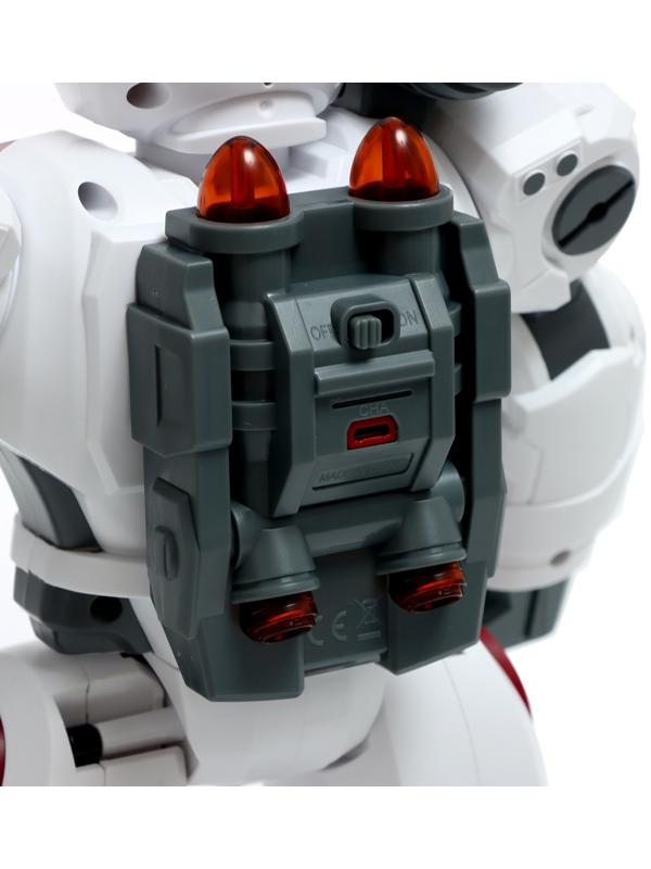 Робот «Гориллабот», радиоуправляемый, пар из пушки, свет, звук, с аккумулятором