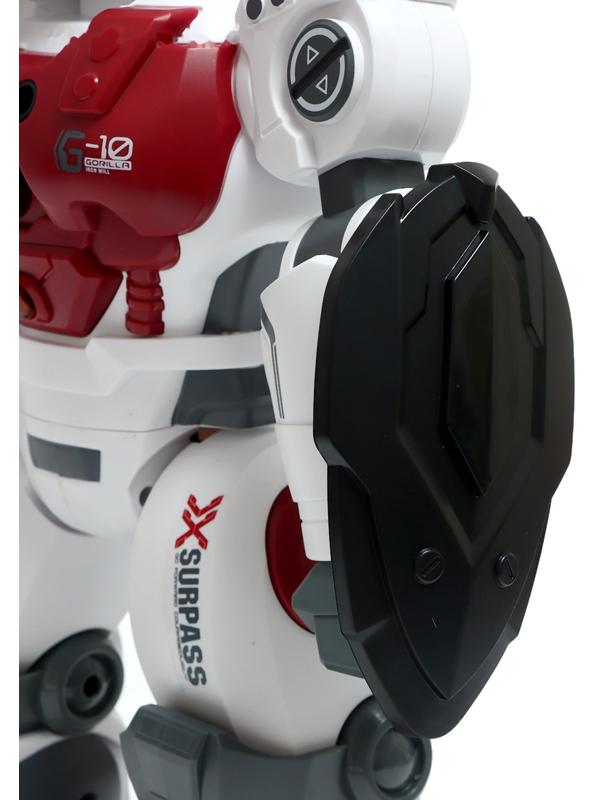 Робот «Гориллабот», радиоуправляемый, пар из пушки, свет, звук, с аккумулятором