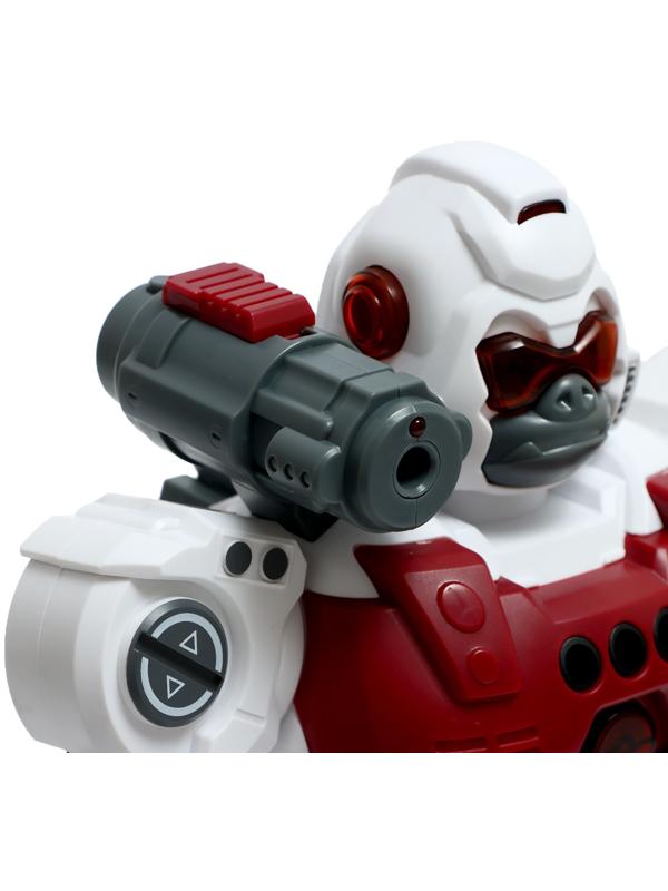 Робот «Гориллабот», радиоуправляемый, пар из пушки, свет, звук, с аккумулятором