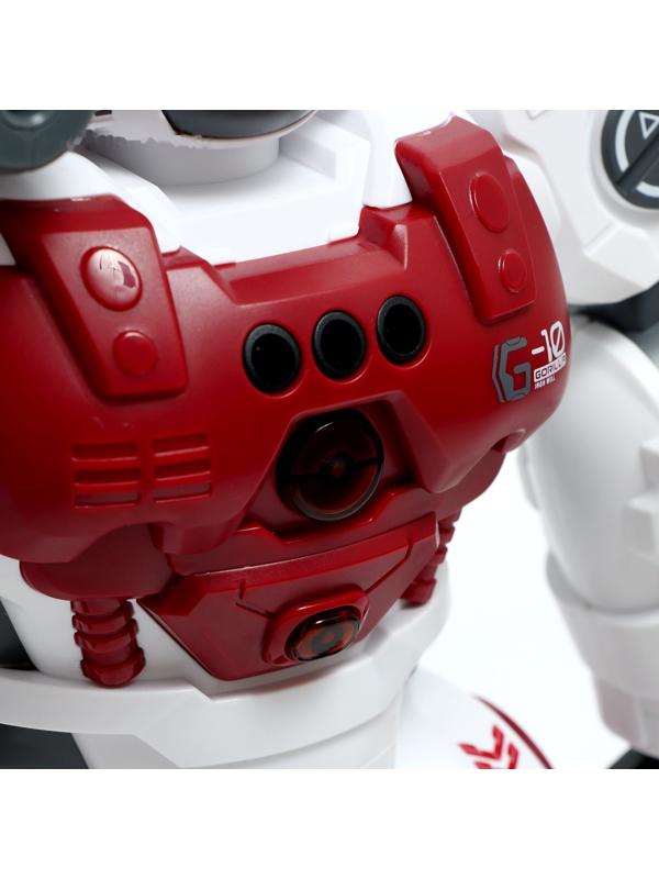 Робот «Гориллабот», радиоуправляемый, пар из пушки, свет, звук, с аккумулятором