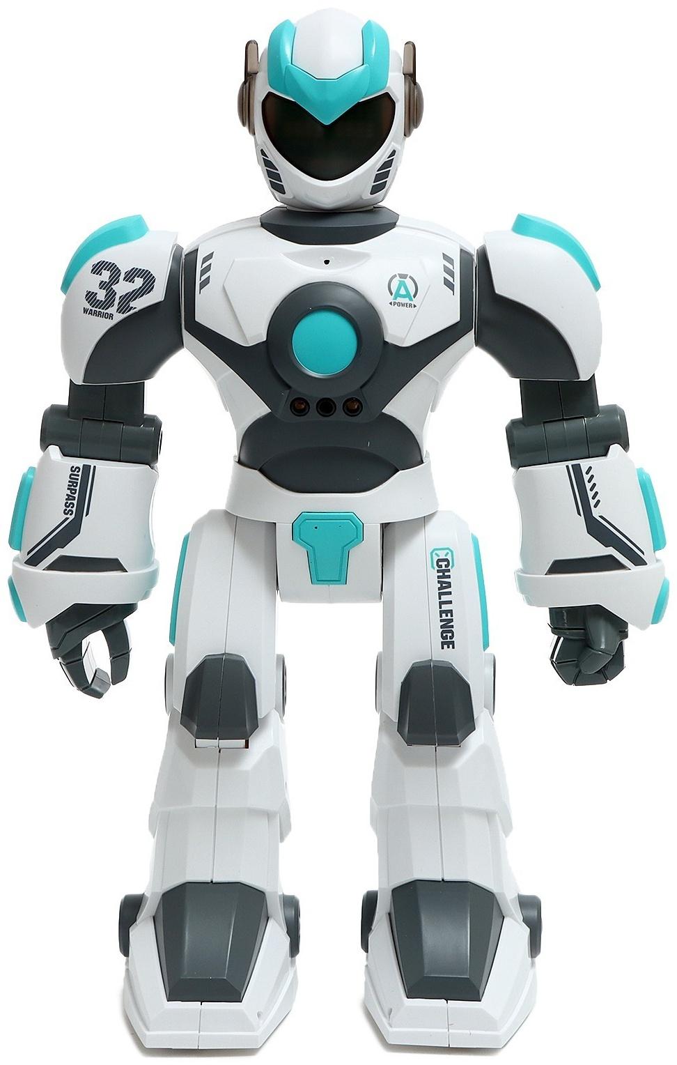 Робот «Атакер», радиоуправление, голосовое управление, свет, звук, с аккумулятором