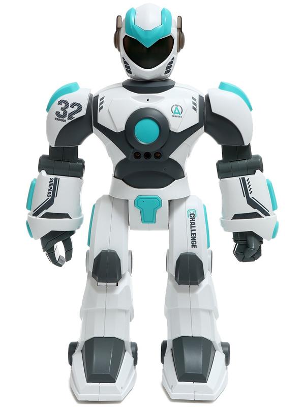 Робот «Атакер», радиоуправление, голосовое управление, свет, звук, с аккумулятором