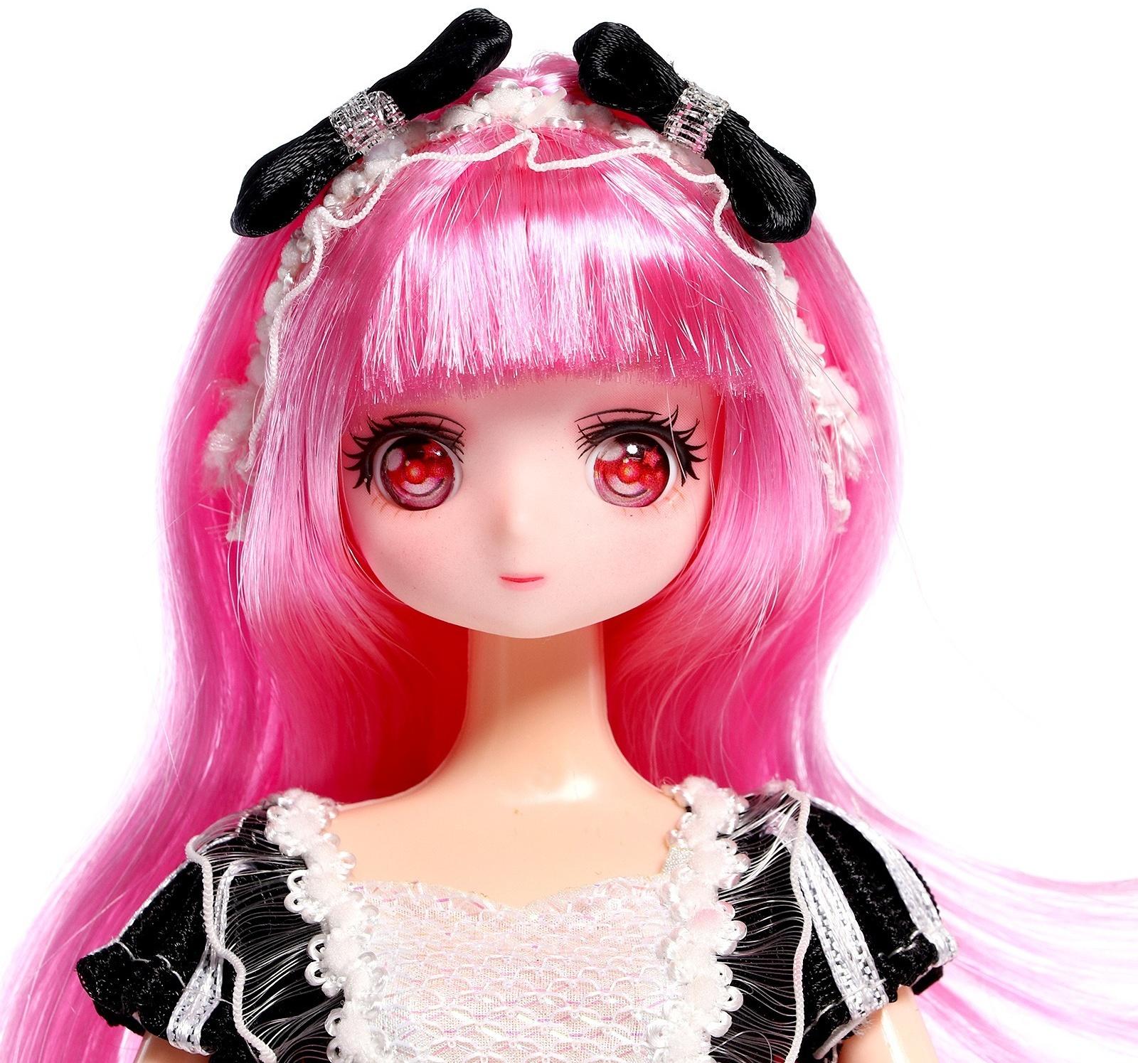 Кукла шарнирная «Пушистая магия», с питомцем