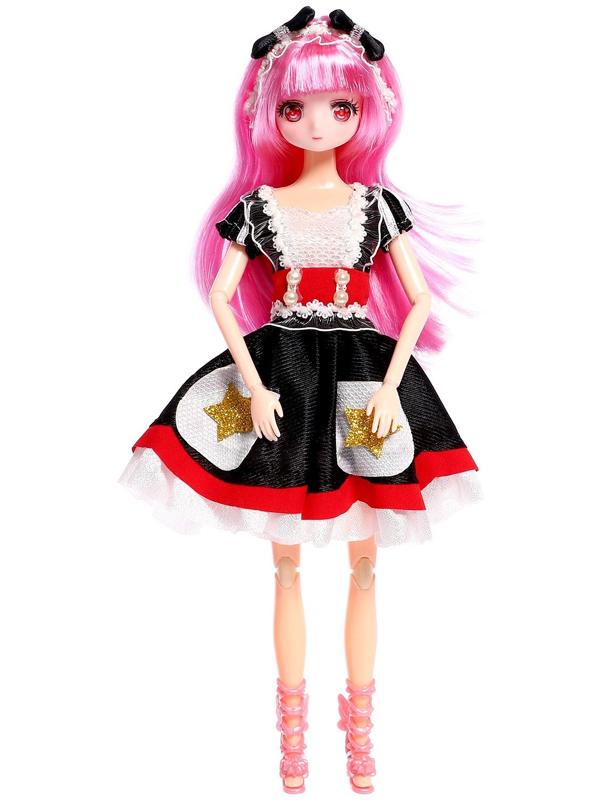 Кукла шарнирная «Пушистая магия», с питомцем