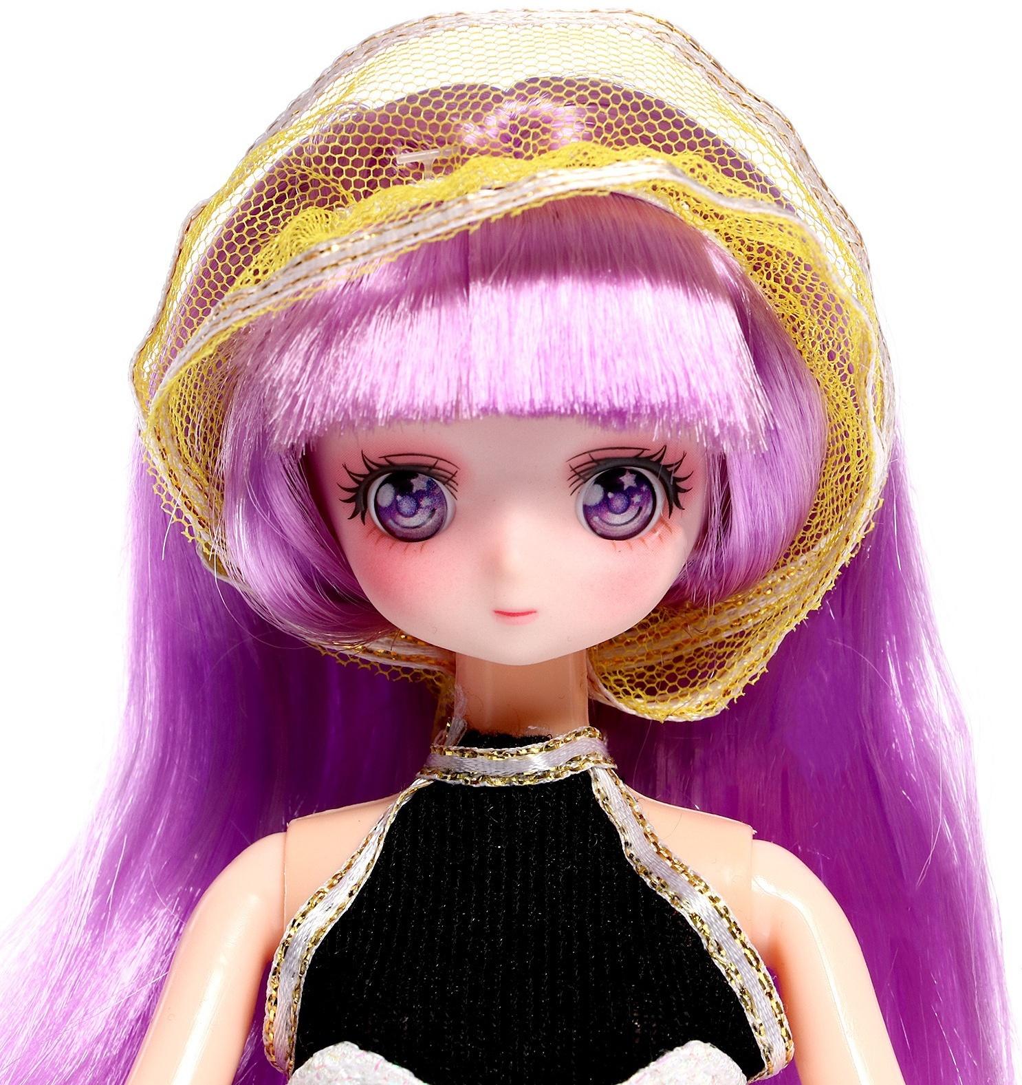 Кукла шарнирная «Пушистая мода», с питомцем