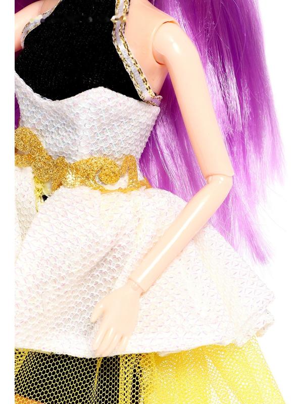 Кукла шарнирная «Пушистая мода», с питомцем