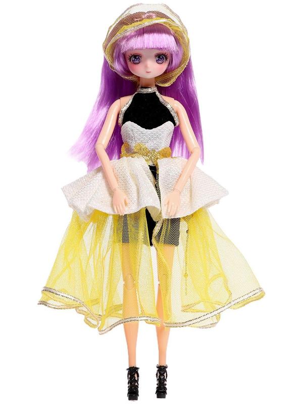 Кукла шарнирная «Пушистая мода», с питомцем