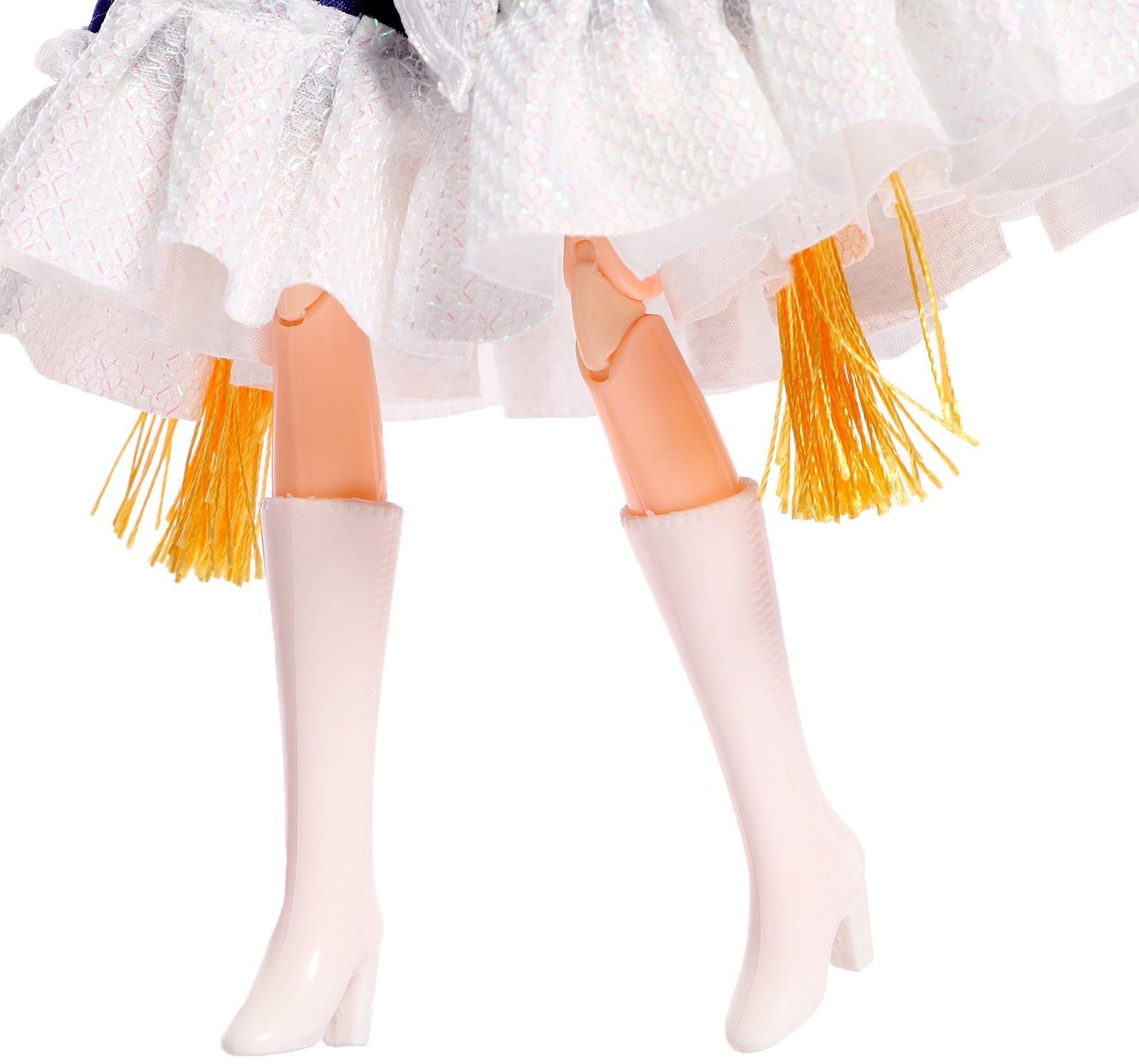 Кукла шарнирная «Пушистая мода», с питомцем