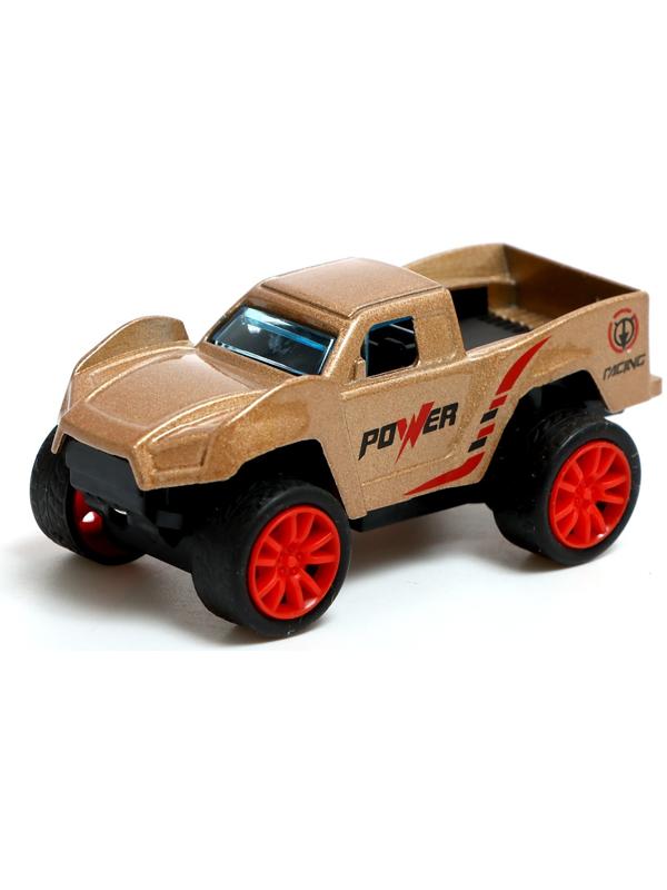 Машина металлическая «Крутые гонки. Пикап», инерция, 1:64, МИКС