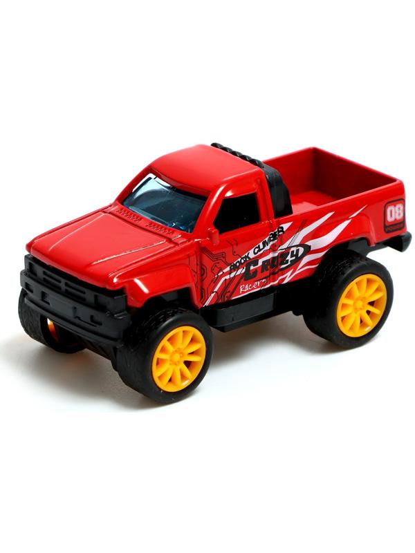 Машина металлическая «Крутые гонки. Пикап», инерция, 1:64, МИКС
