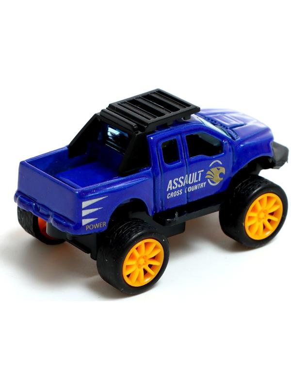 Машина металлическая «Крутые гонки. Пикап», инерция, 1:64, МИКС