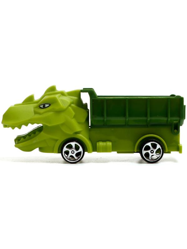 Набор грузовиков «Парк животных. Динозавры», инерция, МИКС