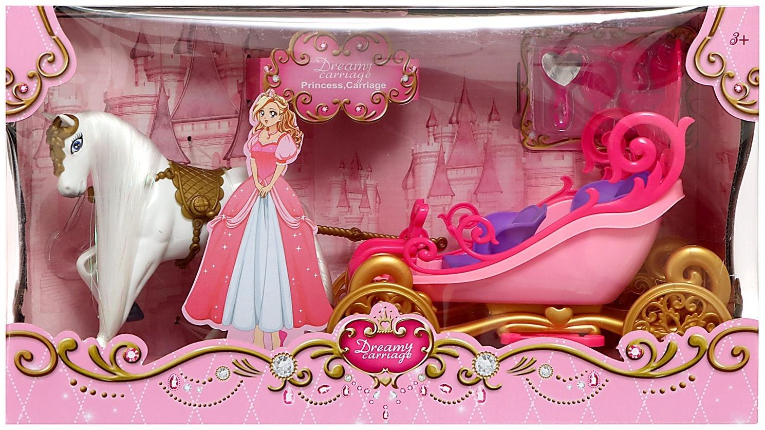 Карета для кукол «Сказка», свет, звук